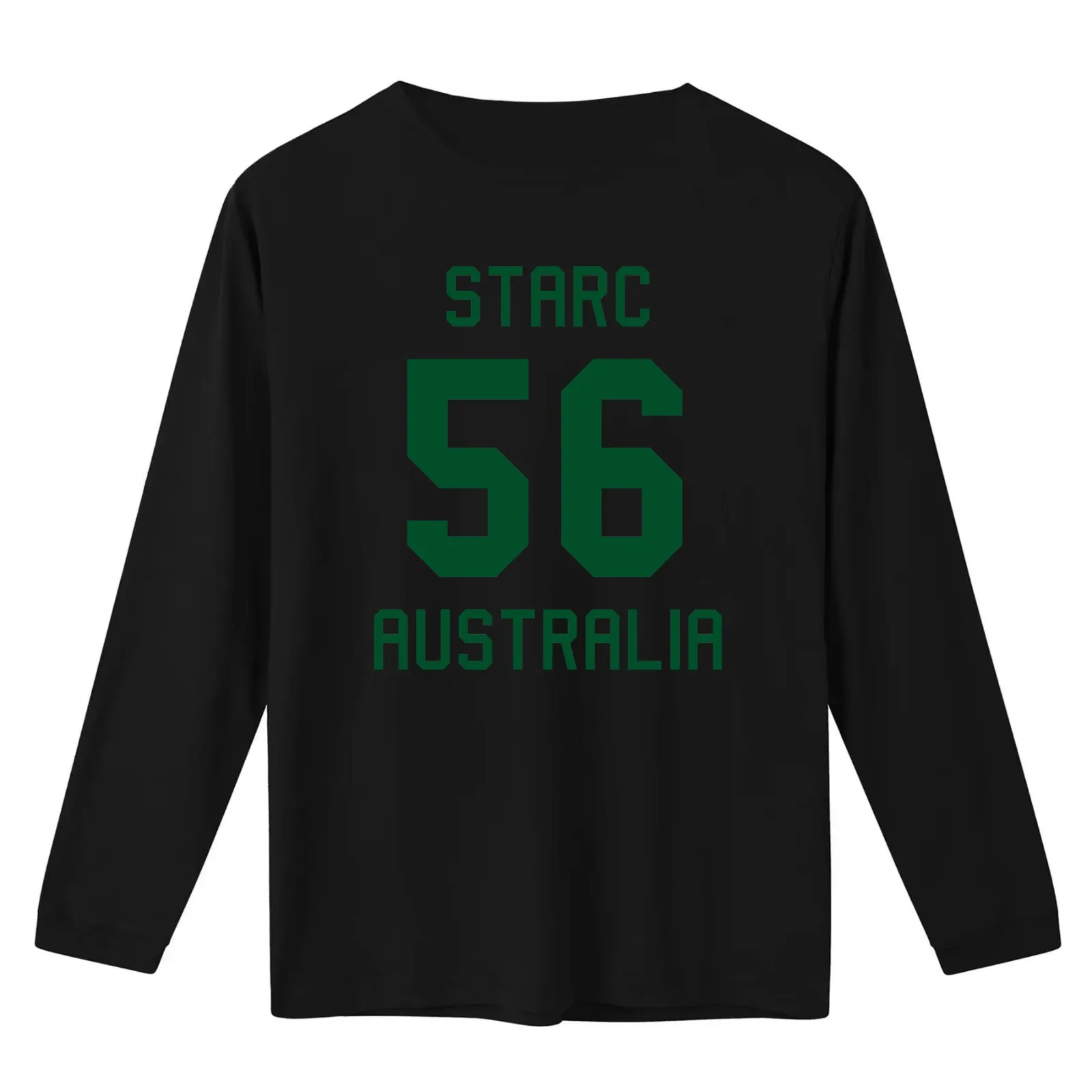 Mitchell Starc 56 Australian Cricket Jersey T-Shirt Summer Casual Cotton Tee Oversized Streetwear Tops Vintage Graphic Print