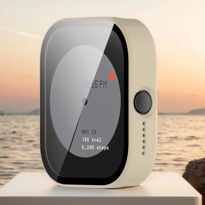 PC Case+Tempered Glass For CMF Watch Pro Glass Screen All-around Protective shell Cover For CMF Watch Pro Anti-fall protective