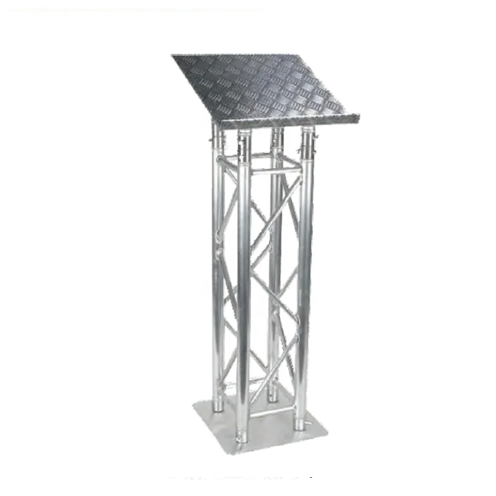 

Алюминиевая трибуна Tech Team Square Lecterns Truss Spigot с ферменной конструкцией 290*290 мм