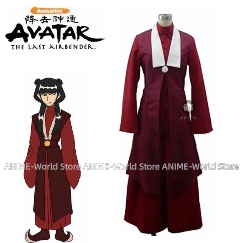 Disfraz de Avatar Mai de Anime, vestido rojo, uniforme hecho a medida de Anime, cualquier tamaño