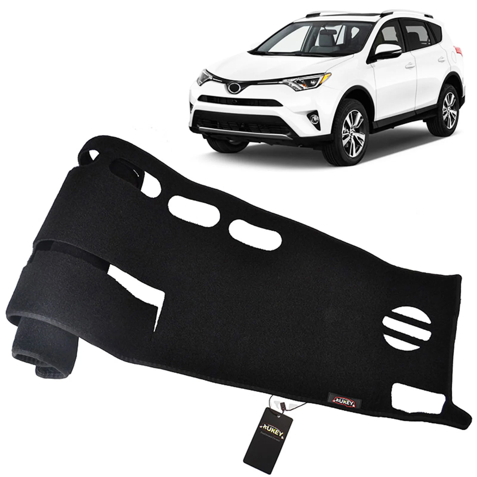 XUKEY FIT FOR 2013 2014 2015 2016 TOYOTA RAV4 XA40 DASHBOARD COVER DASHMAT DASH MAT PAD SUN SHADE DASH BOARD COVER CARPET image 3