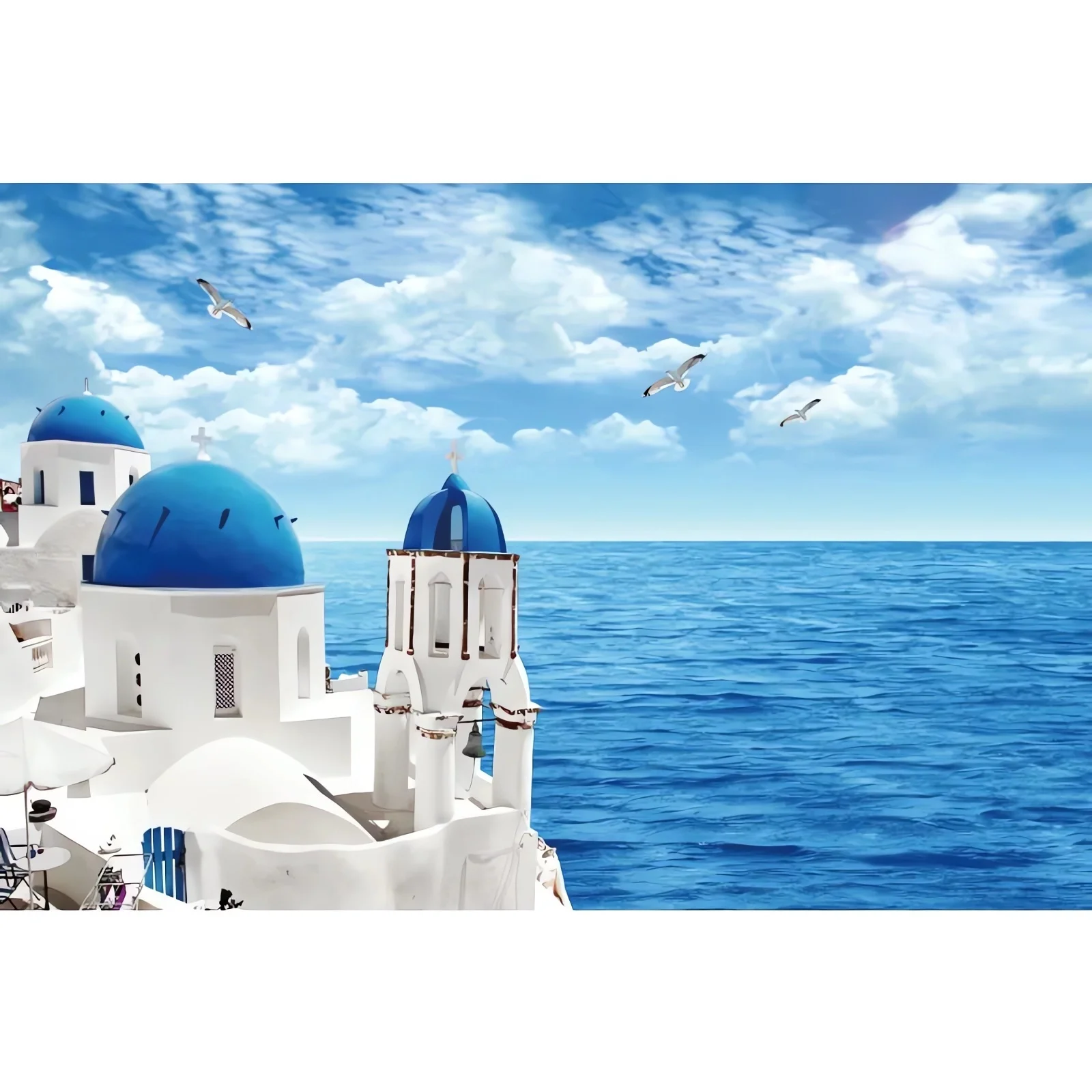 

Tourist Attractions Seagulls Scenery 500/1000/1200/2000 PCS Jigsaw Puzzles Family Activity Games for Gameroom Bedroom Gifts