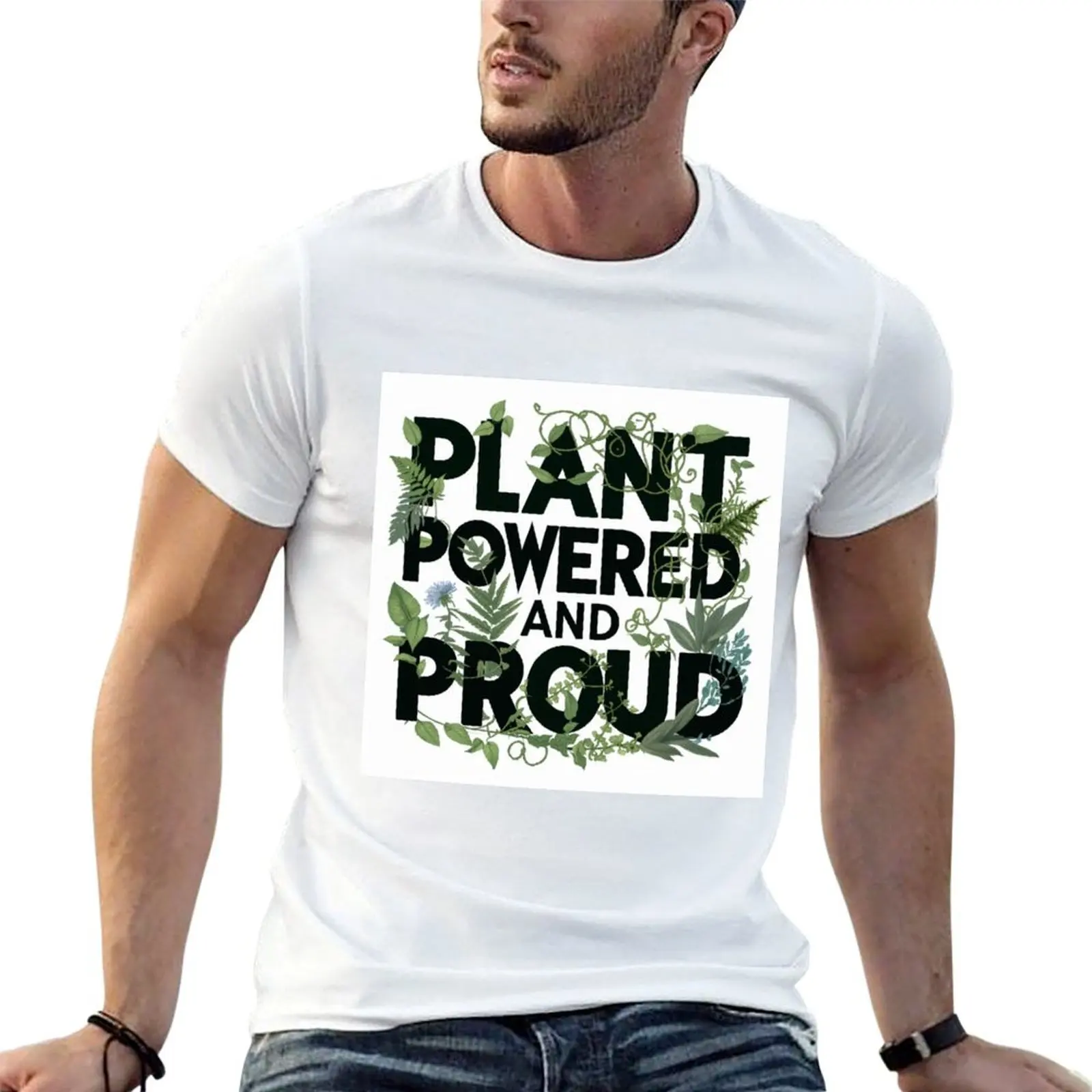 Plan powered and proud T-Shirt Lightweight Casual Summer T-Shirt