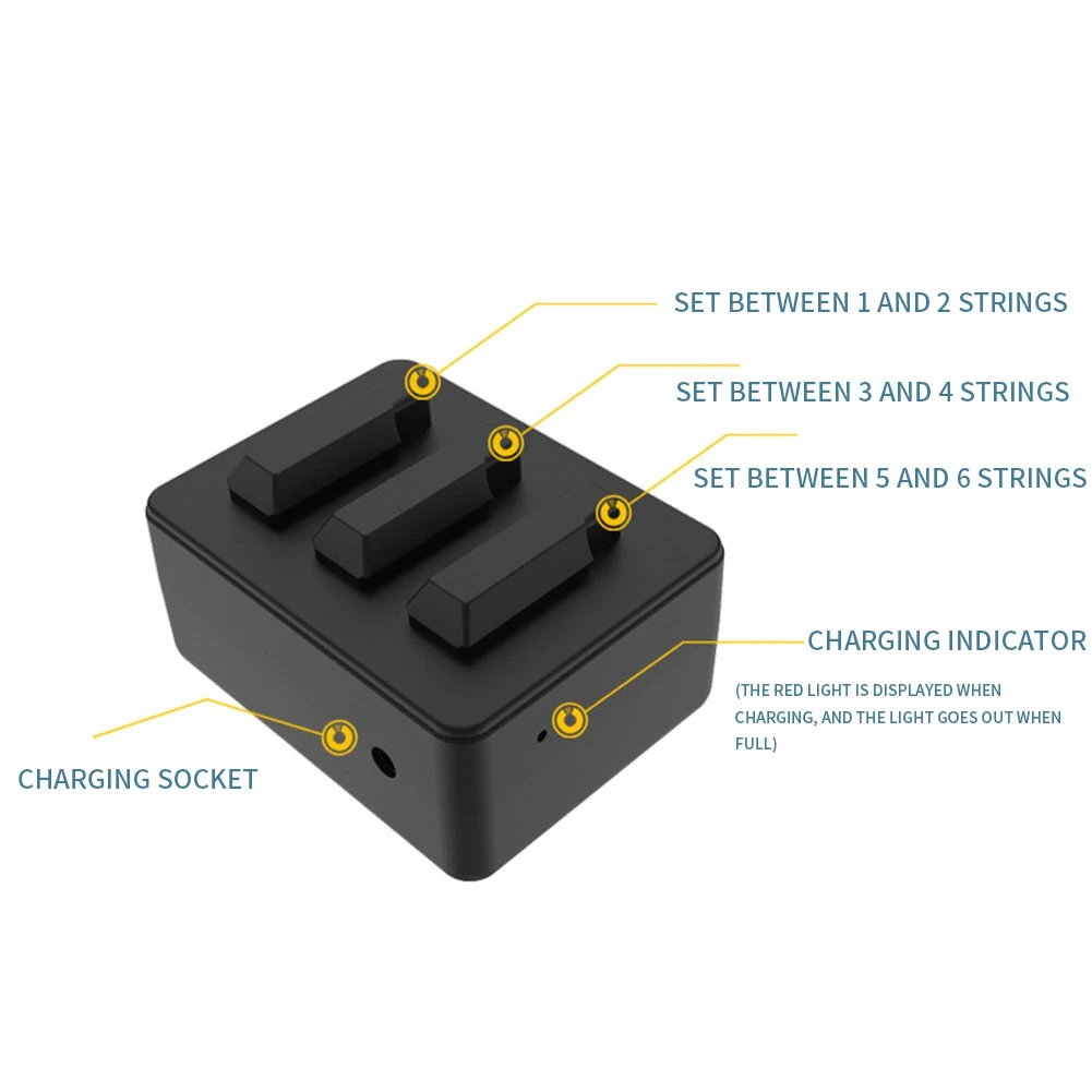 Guitar Tone Completer Sound Opener Simulates the Vibration of Actual Playing Guitar Reache Full Sound Potential HK-01