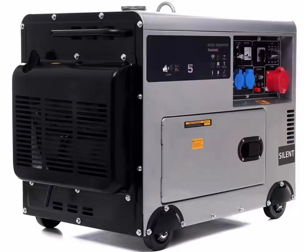 10KW 10KVA Generator fabryka tanie czuwania cichy mały Generator na olej napędowy