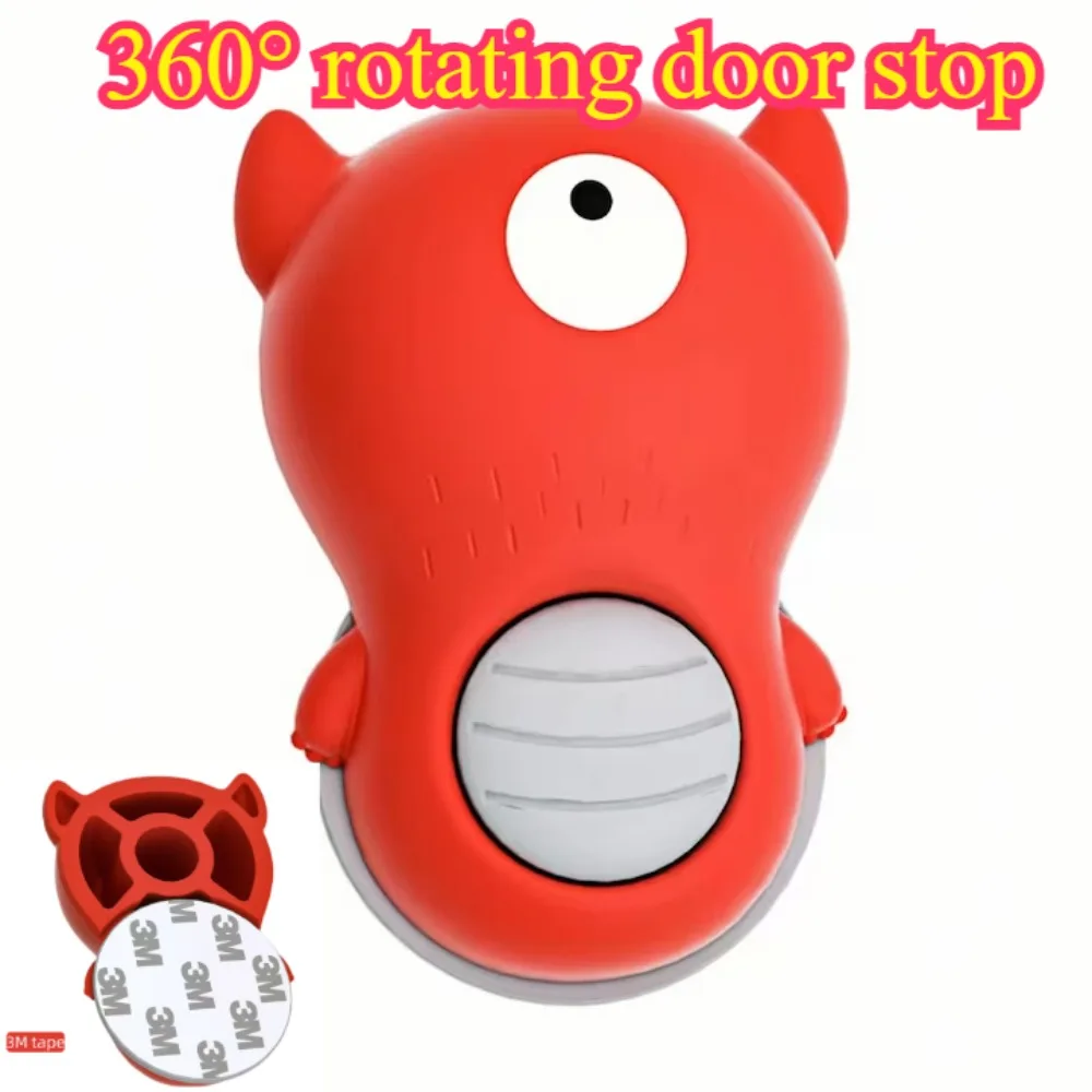 Cartoon Rotating Door Stopper Finger Pinch Guards Prevent Baby Toddler Injuries with A Child Proof Door Stopper Finger Protector