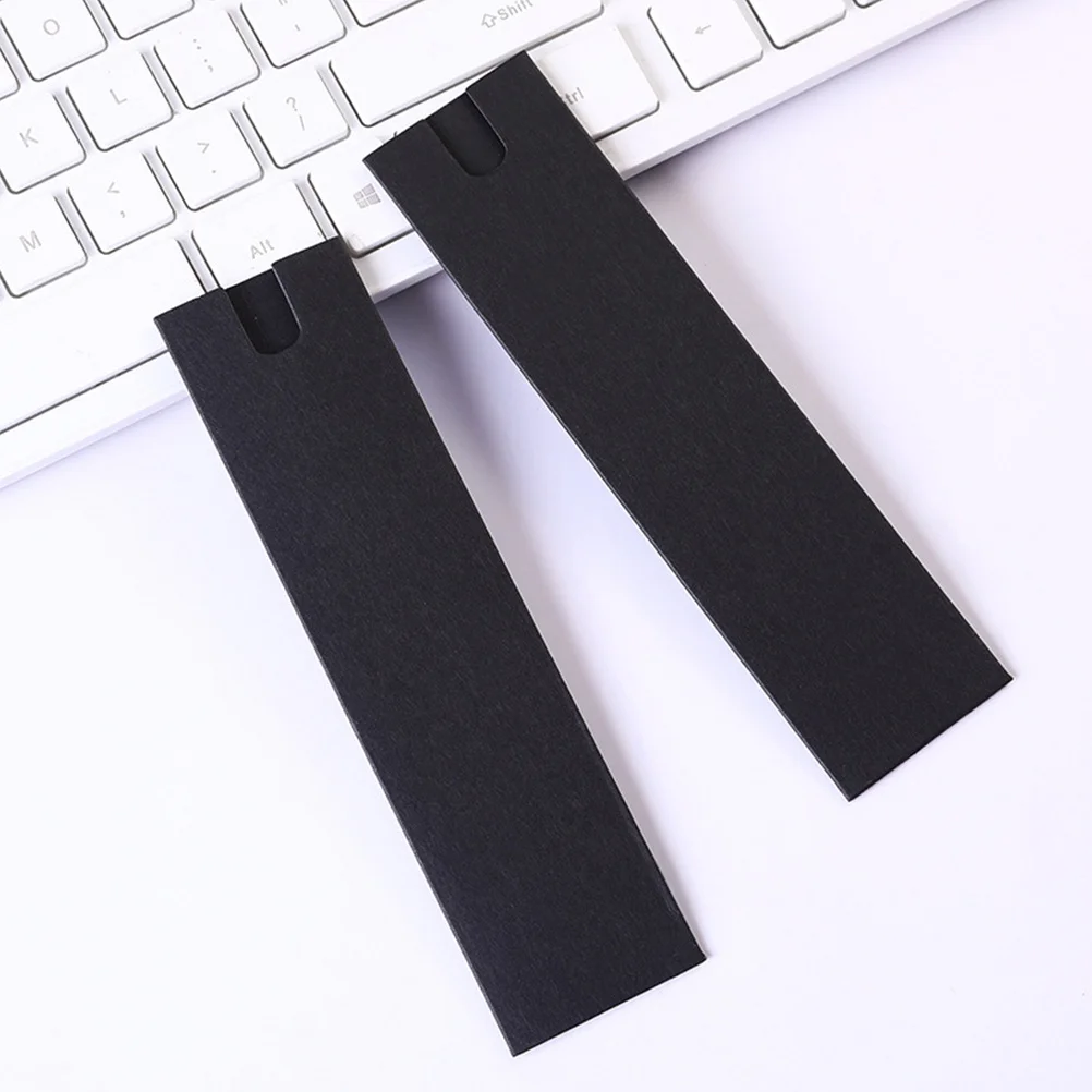 

40pcs Paper Pouch Sleeve Single Fountain Pen Holder Case Lightweight Stationery Organizer For Office College Use Pen Sleeve