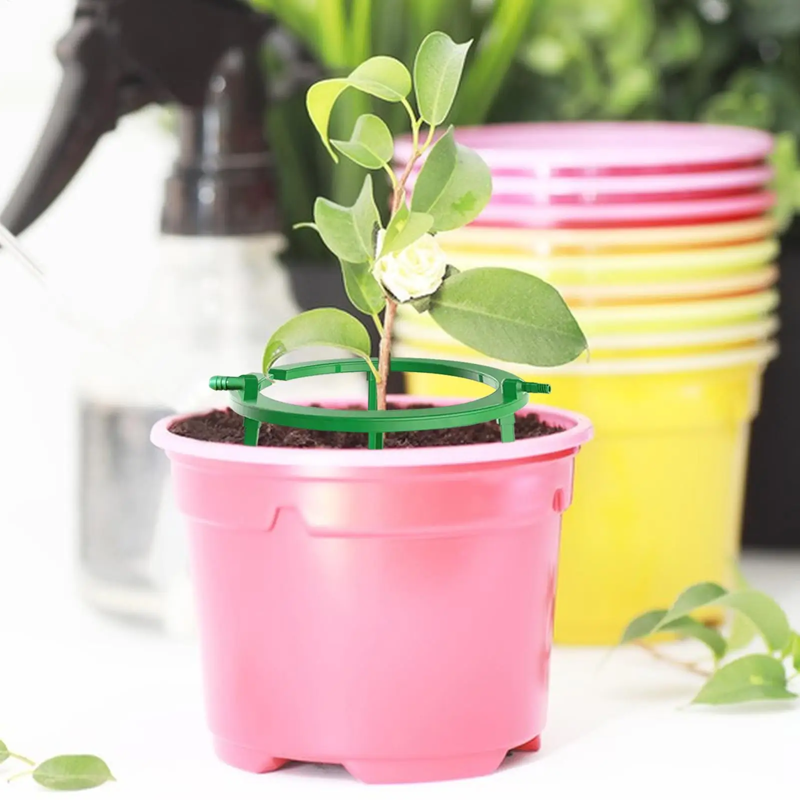 Plant Water Ring Drip Irrigation Watering Ring Hydro Water Ring Plant care For Optimize irrigation Plant Water Distribution