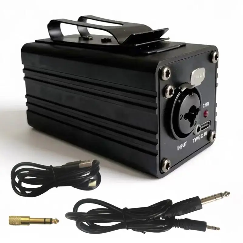 31BA Person Monitor Headphone Amplifier with Stereo XLR Input, Metal Housing for Studio Monitoring, Rehearsal and Livestreaming