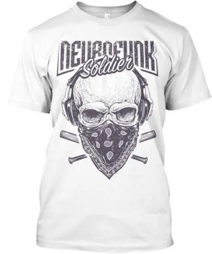 Neurofunk Soldier T-Shirt Made in the USA Size S to 5XL