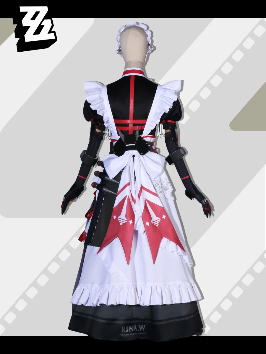 Pre-sale Cos Zenless Zone Zero Maid Alexandrina Sebastiane Cosplay Anime Game Maid Outfit Costume customize