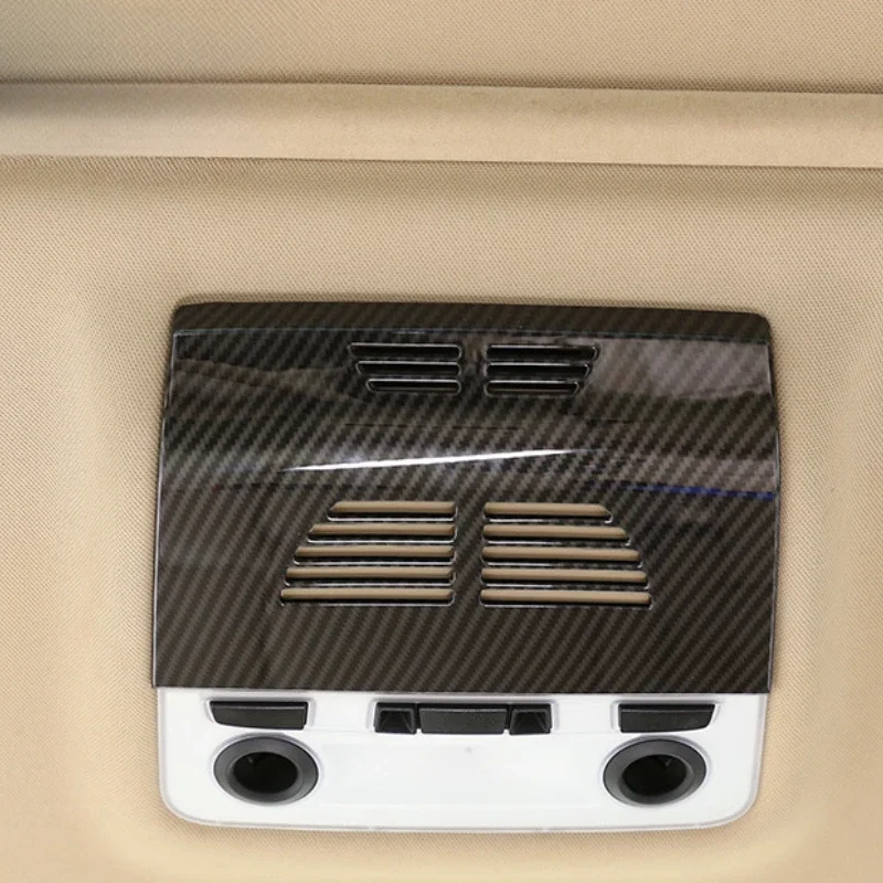 For BMW 3 Series E90 2005-2012 LHD Rear Roof Reading Light Frame Out of Trend Decorative Sticker Car Modification Accessories