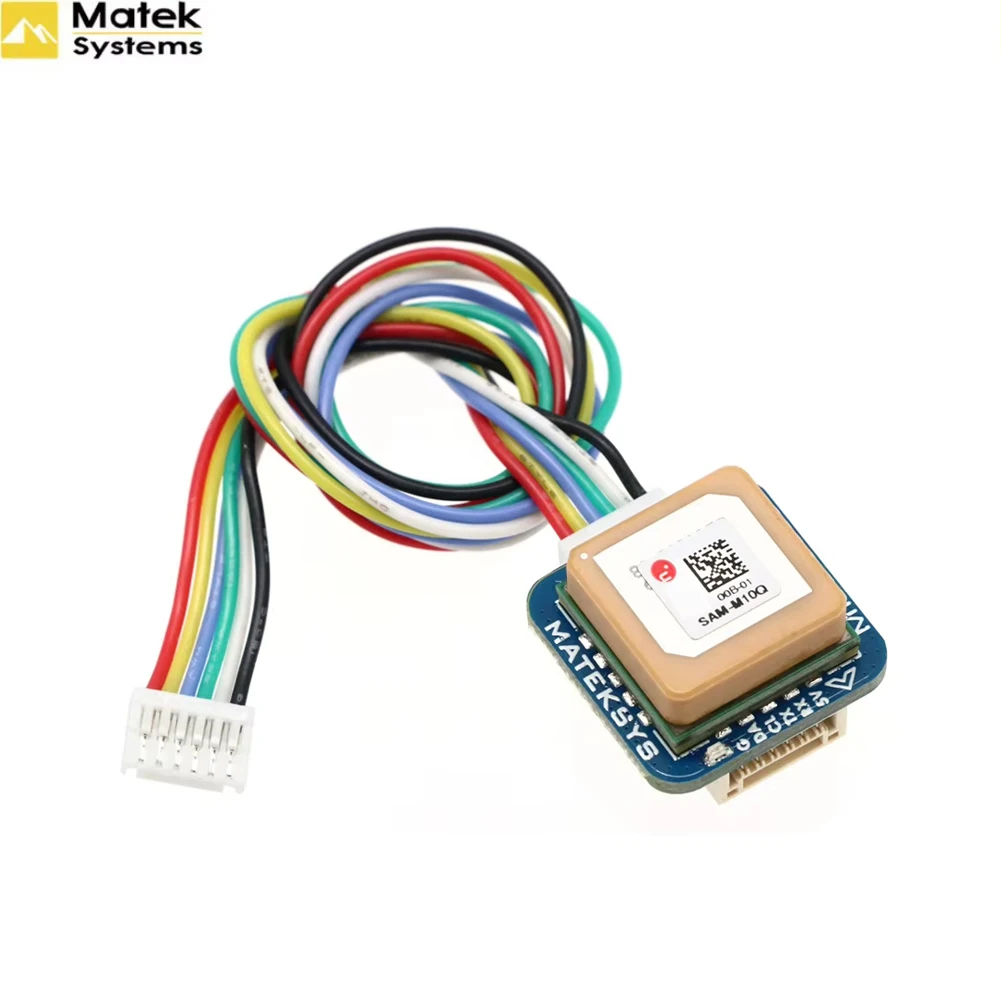 Mateksys MATEK GNSS M10Q-5883 M10 GPS Magnetic Compass QMC5883L Module Digital AirSpeed 4~9V For RC Airplanes