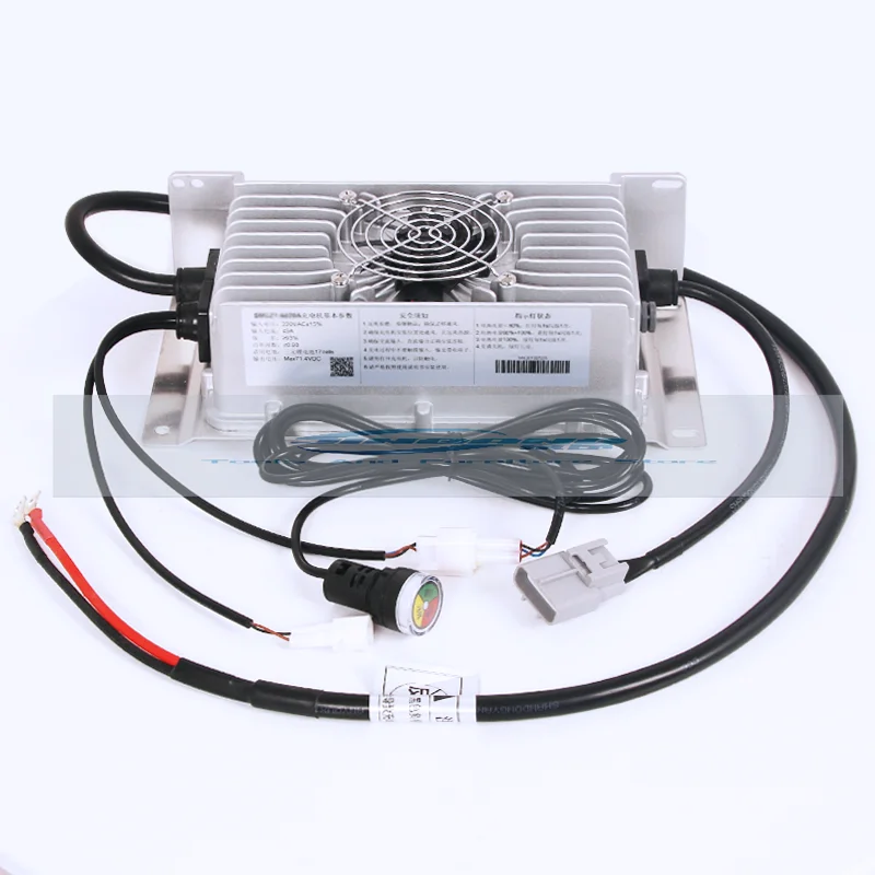 

48V60V72V ternary lithium battery charger 20 strings 15A lithium iron phosphate car waterproof high power charger