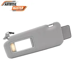Car Sunshade Sun Visor With Mirror and Light for Mazda CX-9 2010 2011 2012 2013 2014 2015 Left/Right Side