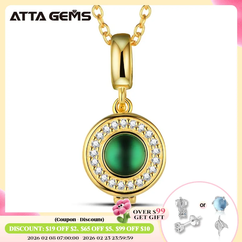 

Женское колье из серебра 925 пробы, с изумрудом