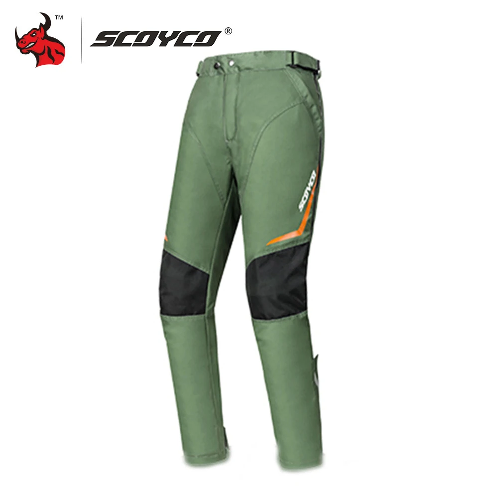 

SCOYCO Motorcycle Pants Protective Equipment Windproof And Warm In Winter Two-way Zipper Anti-drop Motorcycle Protective Pants