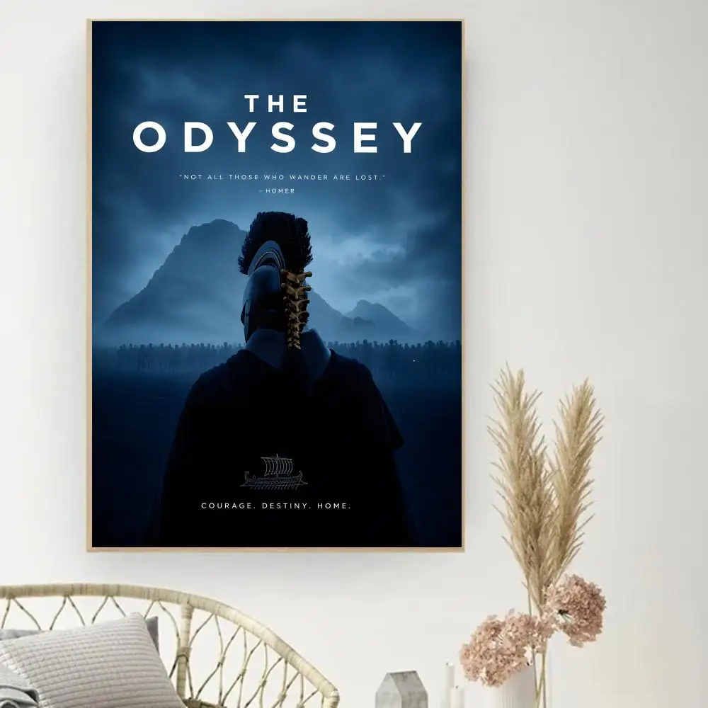 Movie T-The Odyssey Painting Calligraphy Poster Print Modern Decor Room Home Decor Canvas Art Pictures Home For Living Room