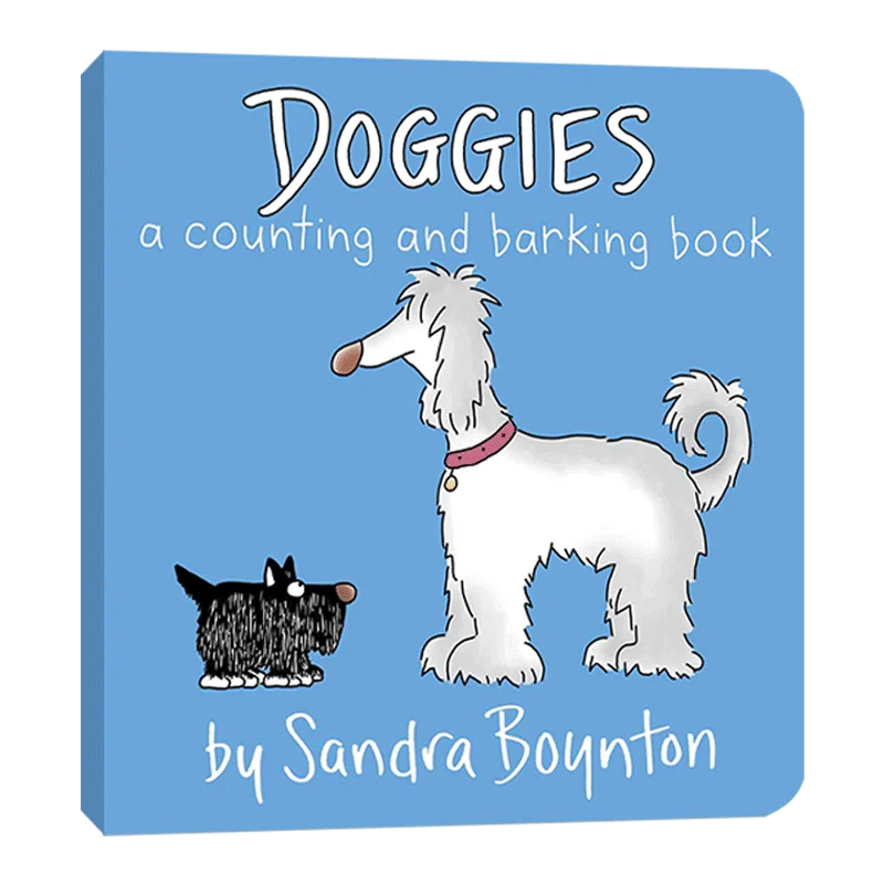 

Doggies, Children's aged 2 3 4 5 English books, Picture Book Hardcover 9780671493189