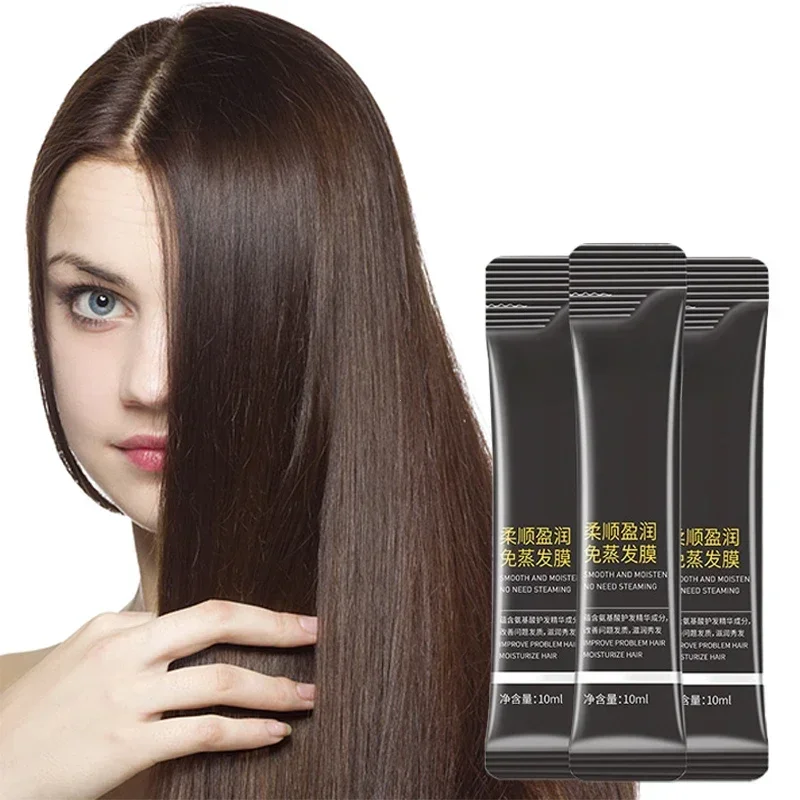 Magical Keratin Hair Mask For Maltreated Hair 5Seconds Repairing Damaged Frizzy Hairs Smoothing Nourish Straightening Hair Care