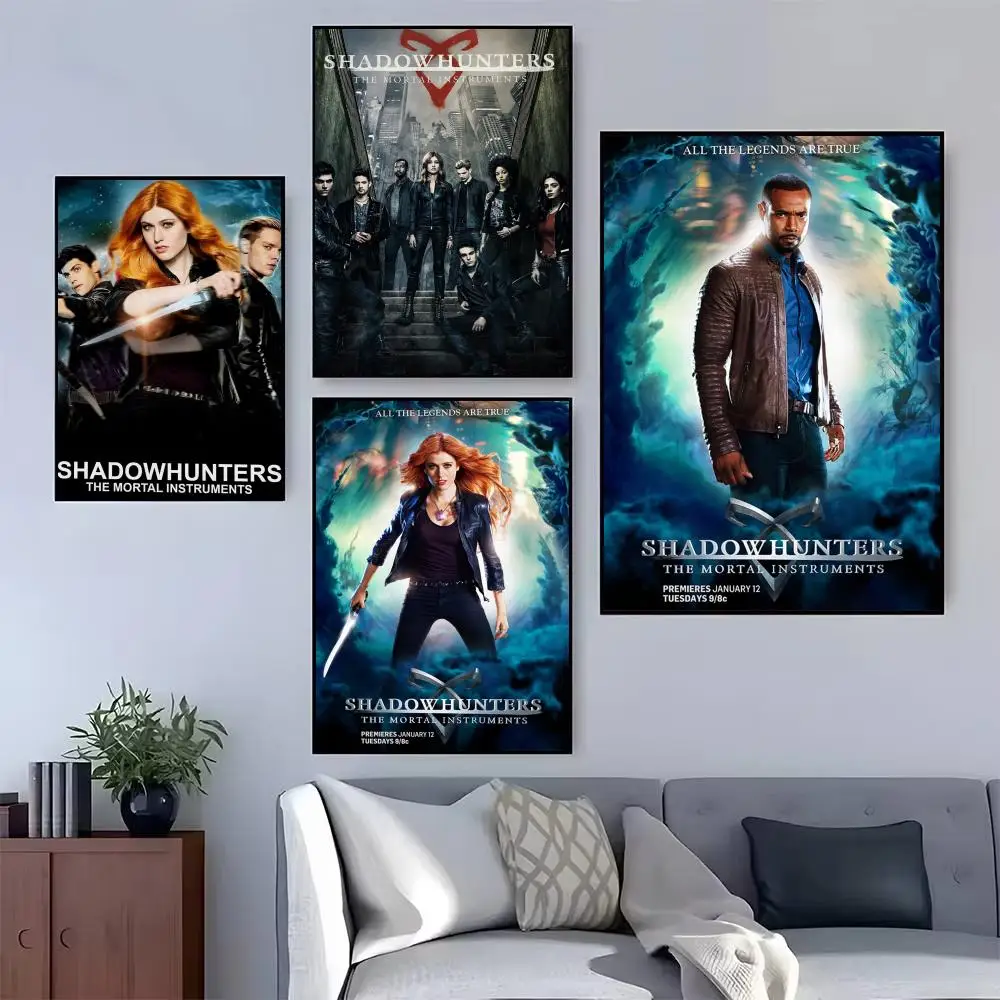 TV Drama S-Shadowhunters Poster Modern Minimalist Wall Art Prints for Bedroom Living Room Home Decor Interior Gift view 3