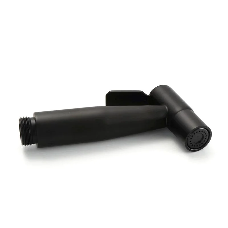 Toilet Sprayer HandHeld Bidet Toliet Sprayer Set Wash Diaper Sprayer Shower Bathroom for wowen Toilet Bathroom 304 Stell black