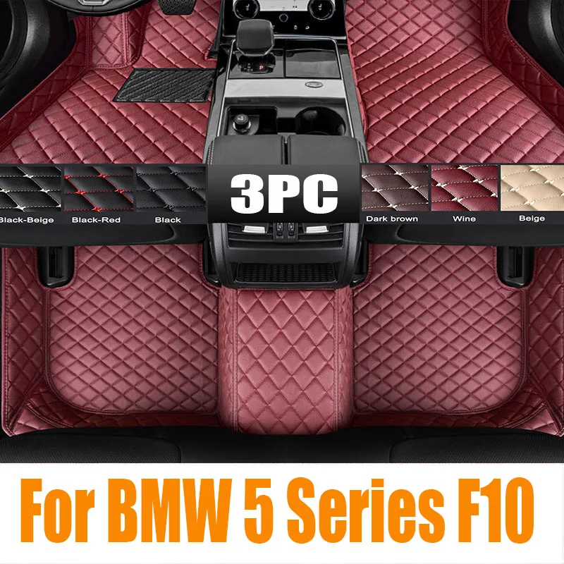 

TPE Car Floor Mats For BMW 5 Series F10 2010 2012 2013 2014 2015 2016 Universal Leather Pad LHD Foot Carpet Rug Auto Accessories