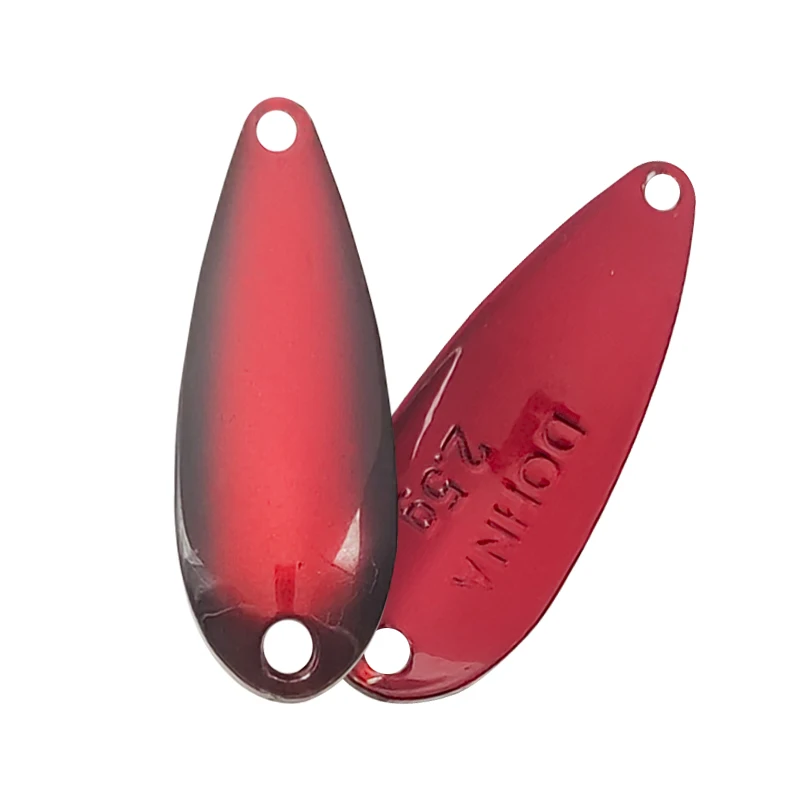 Dohna Peche Leurre Pesca LÖFFEL 2,5 g 30 mm bunter Löffelköder Kupfer Stream Metall Angelköder für Forelle Döbel Barsch Lachs Hecht – Detail 12