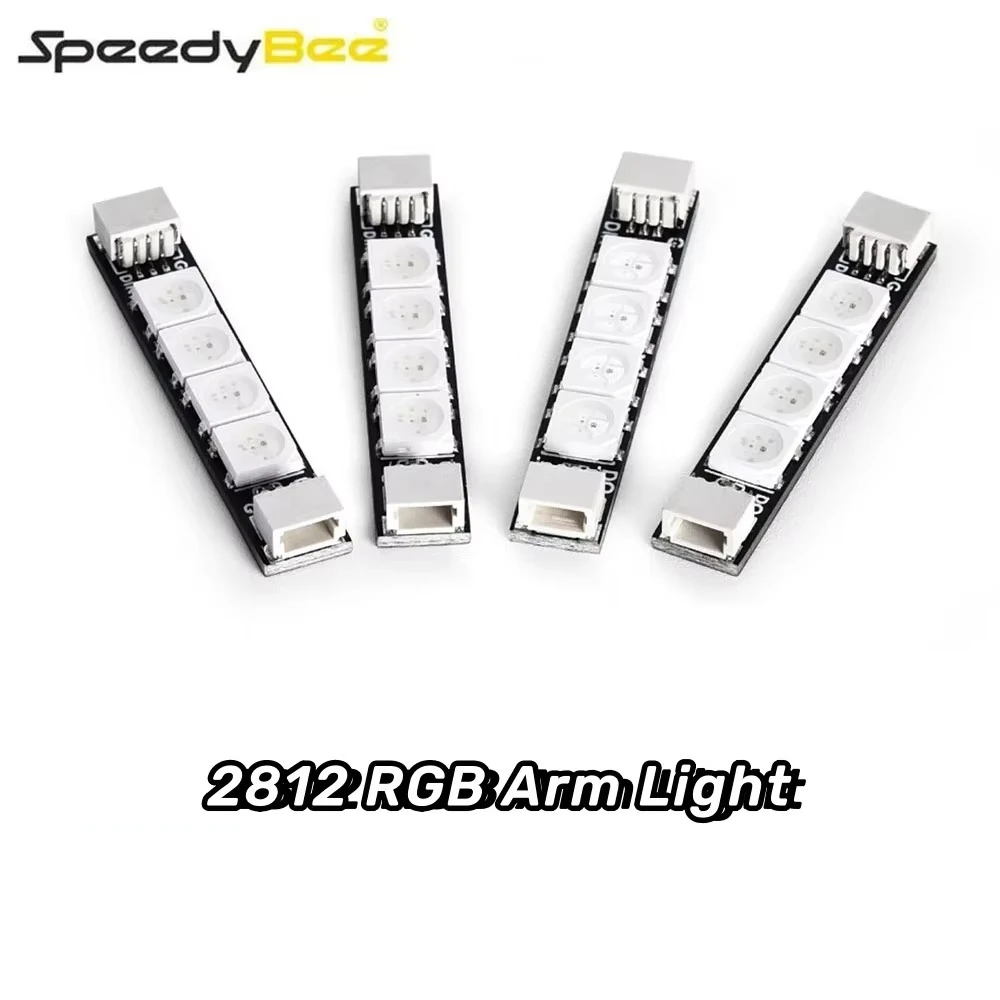 SpeedyBee Programmable 2812 RGB Arm Light Strips Armlight 5V LED Board for RC Freestyle Whoop Quadcopter Drones Frame