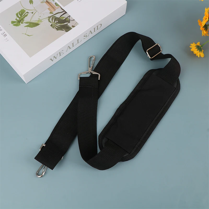 Black Nylon Bag Strap For Men Bags Strap Briefcase Laptop Bag Belt Length Bag Accessory