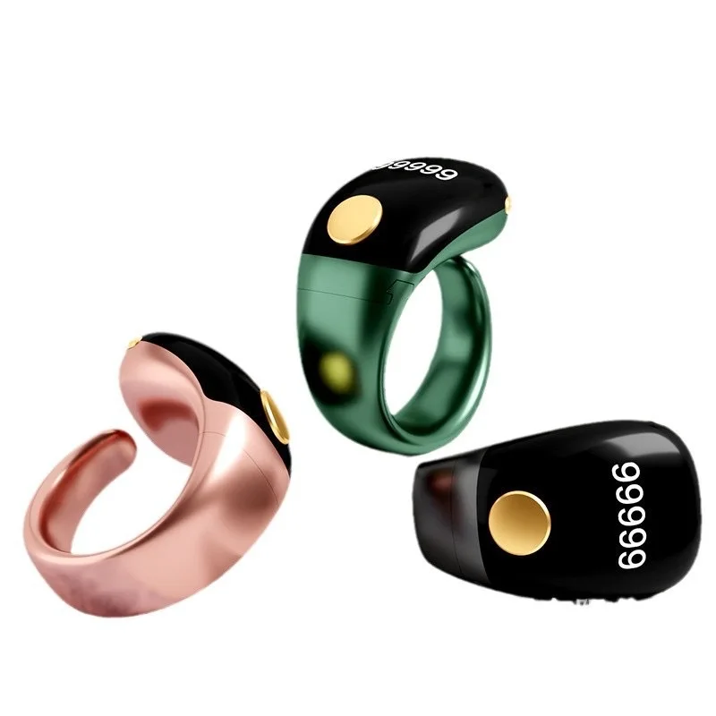 New S7 Counter Charging Multi-channel Smart Ring Multi-function OLED Electronic Counter