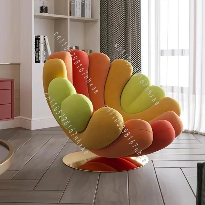Living Room Furniture Hotel Chaise Lounge Sofa Leisure Armchair Chairs Set Fashion Design Nordic Modern Hotel Bedroom