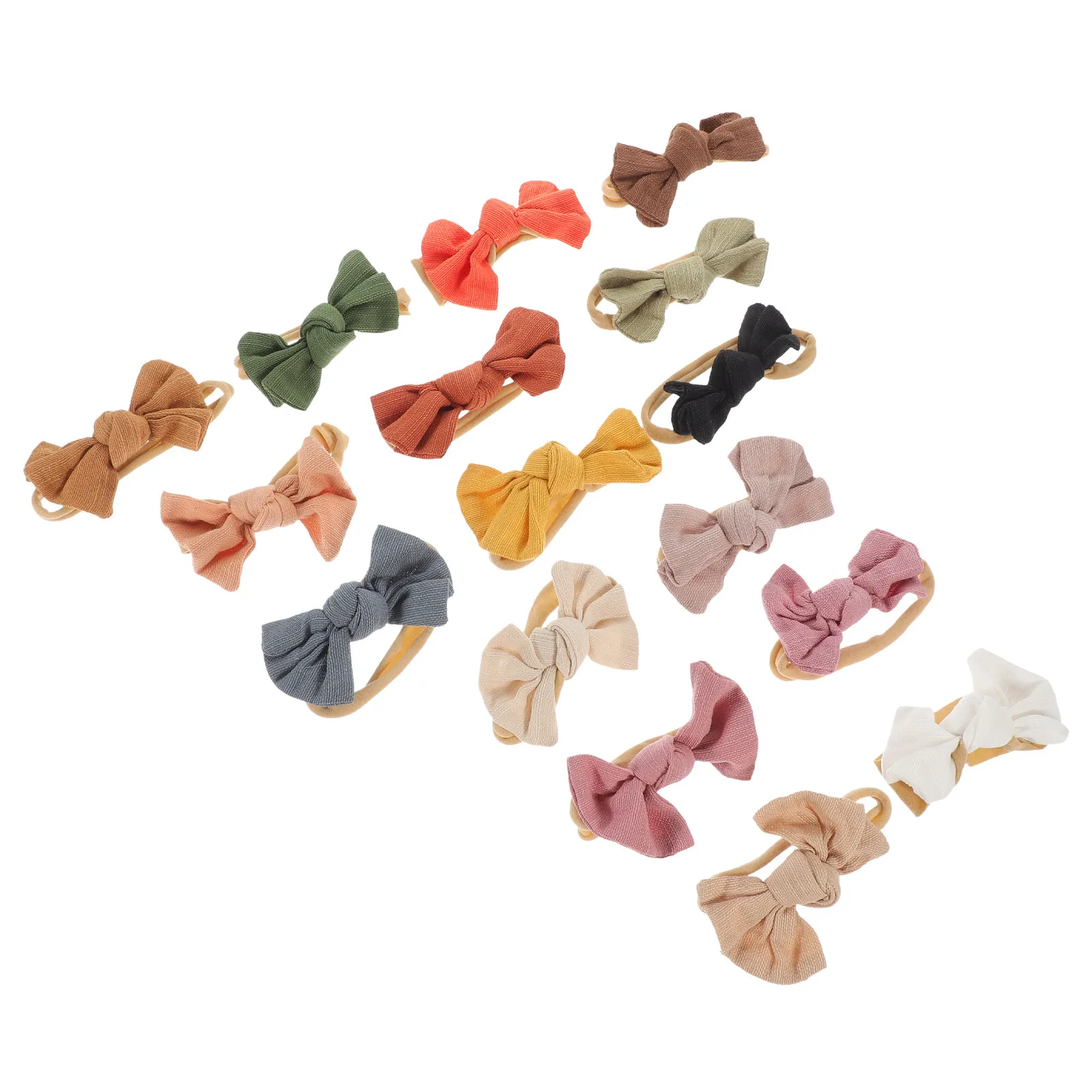 16pcs-bow-hair-ties-for-toddlers-soft-nylon-hair-bands-cute-bowknot-design-stretchy-elastic-ponytail-holders-for-girls-daily-use