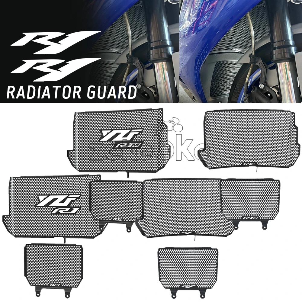 

Oil Cooler Cover For yamaha YZFR1 YZFR1M YZF R1 R1M 2015 - 2019 2020 2021 2022 2023 2024 2025 Motorcycle Radiator Grille Guard