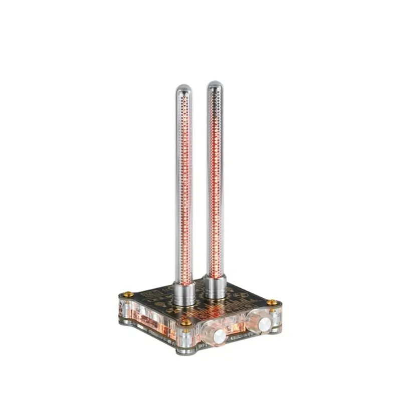 ~【A48T HOT】VU9 Pixie Tube Sound Level Meter With MIC Pickup Retro Nixie Tube Style Music Spectrum Analyzer Audio Level Lamp