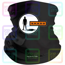 Shado-pasamontañas Retro para hombre, bufanda de cuello, polaina, cubierta de boca, Ufo, Sci Fi, DEI Anderson, programa de Tv, negro