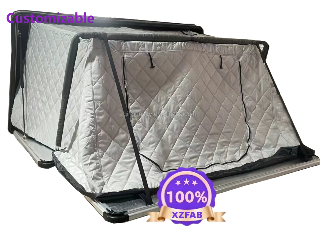 Factory Direct 2026 Professional Side Opening Rooftop Tent Hard Shell Car Roof Tent Top Aluminum Tent Box