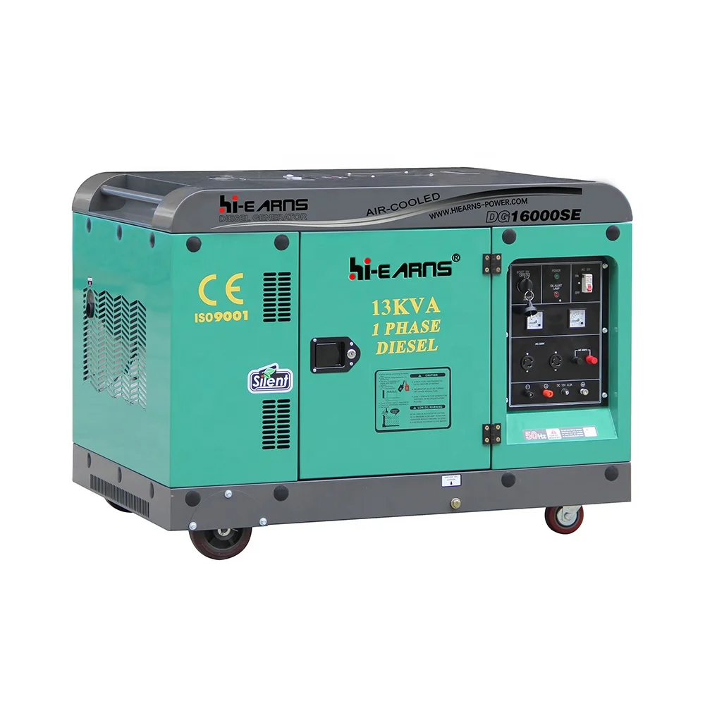 self-brand DG16000SE single phase 12kw die·sel generator