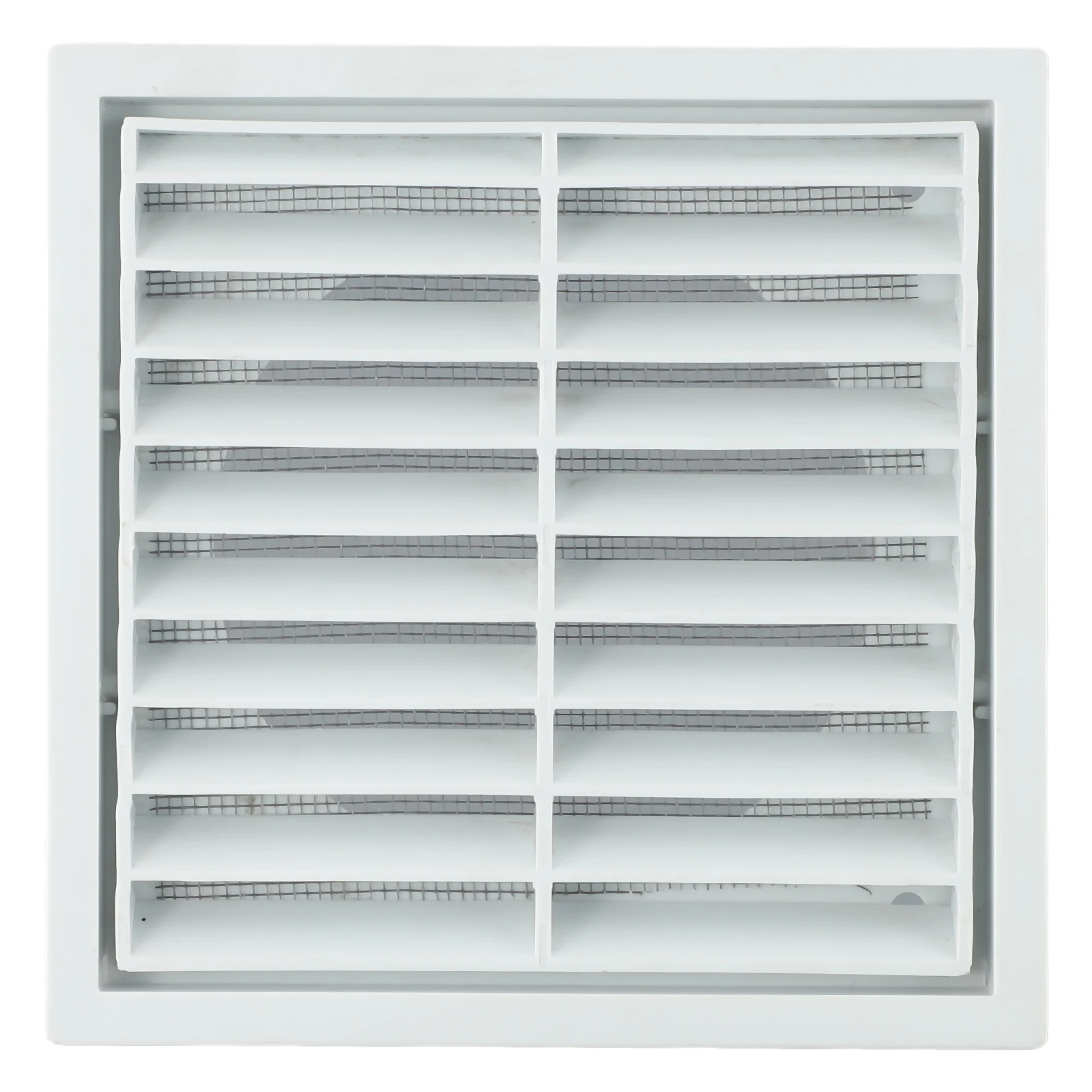 

Air Outlet Grille Sturdy PP Construction Suitable for Indoor and Outdoor Use Vermin and Rodent Protection White