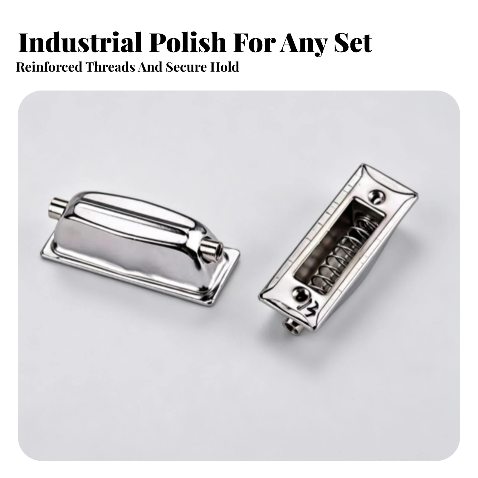 Double-Ended Drum Lug Compact Snare Drum Lug Percussion Part Sturdy Hardware Compatible for Drummers