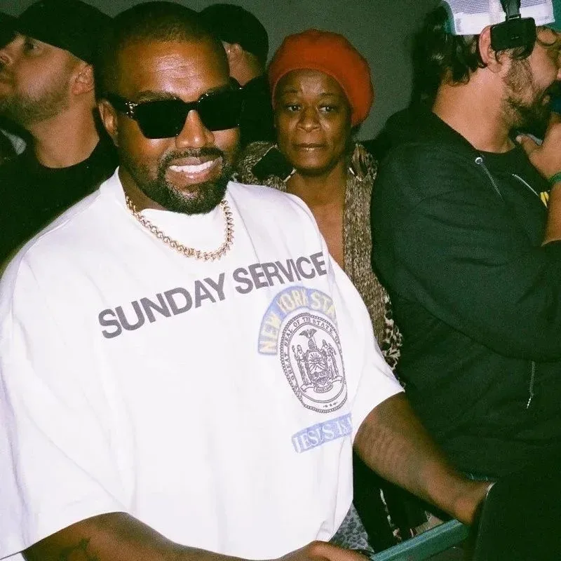 Kanye West Sunsay Service Jesus Is King Graphic Print T-Shirt Men Women Loose Casual Oversized Top O-neck Cotton Summer New Tee
