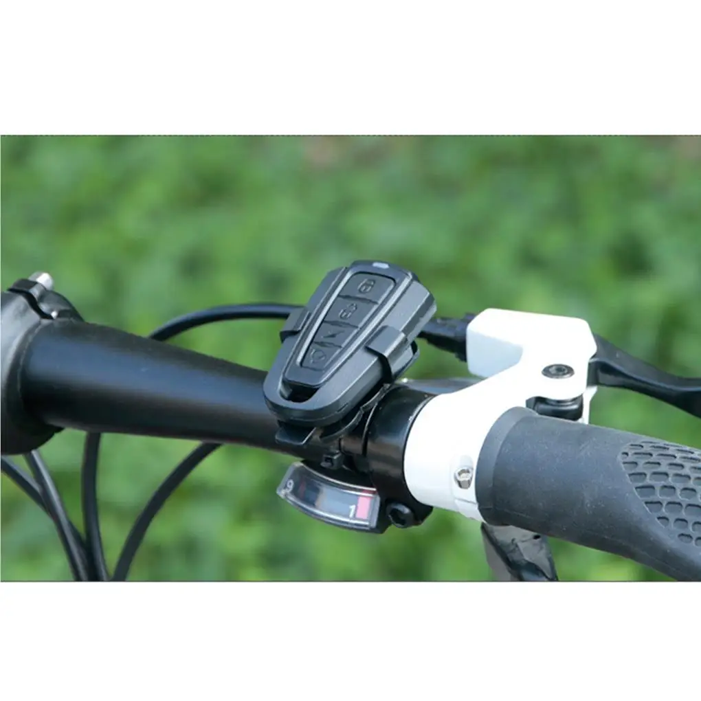 Bike Remote Control Alarm Lock Bell Controller Supplies