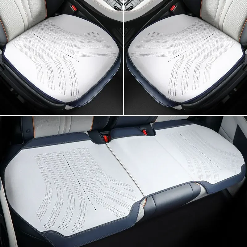 Car Seat Cover Pads For BYD Atto 3 Song Plus 2023 2024 Accessories suede Breathable Car Seat Cushion All Seasons Ptotection Mats