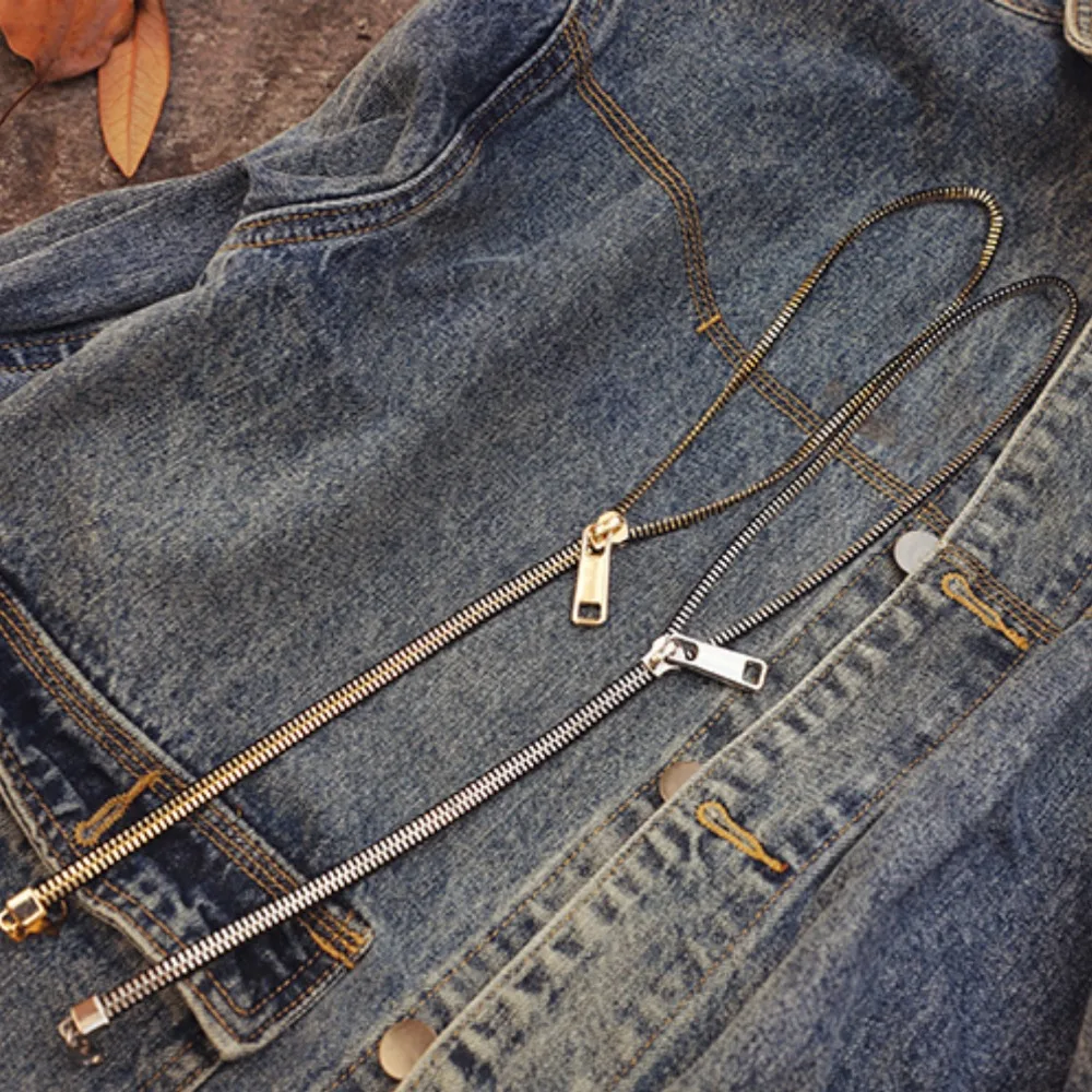 Jewelry Choker Zipp…