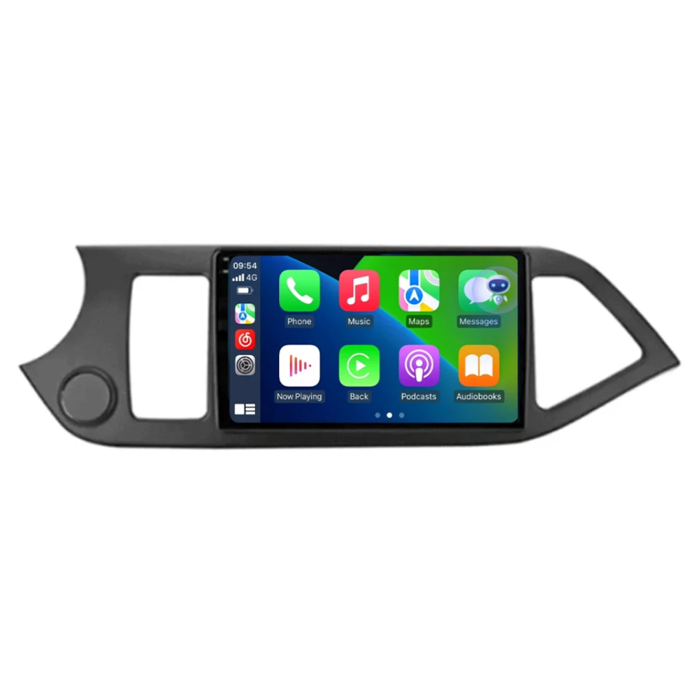 Android 16 Carplay Auto Voor KIA PICANTO Morning 2011 2012 2013 2014 2015 2016 Multimedia Auto Radio Navigatie Speler WIFI + 4G DSP - afbeelding 2