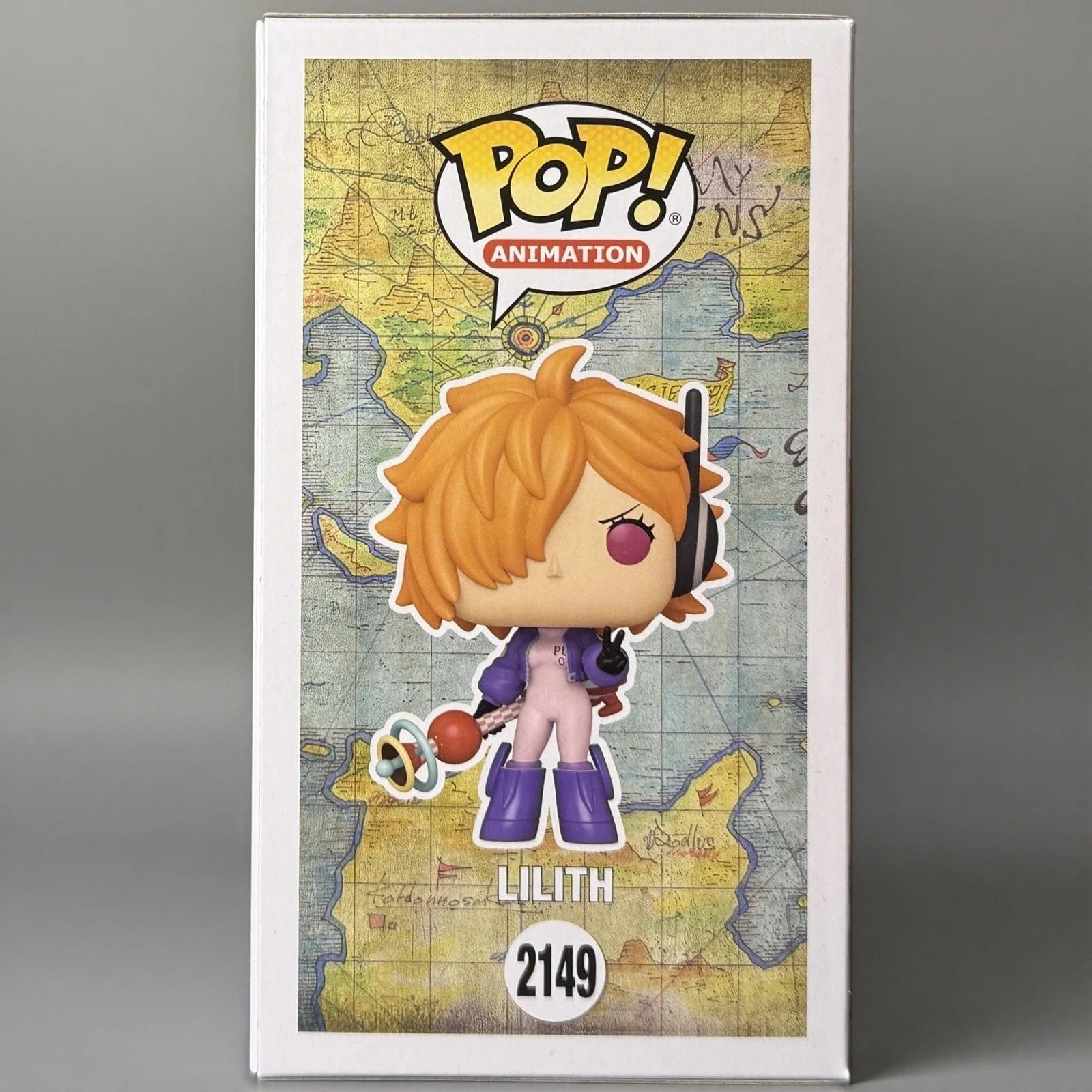 

Фигурка Лилит с пистолетом-пузырьками # 2149 Аниме-фигурок One Piece, лимитированная серия, официальная фигурка Funko Pop, подарок для фанатов Лилит
