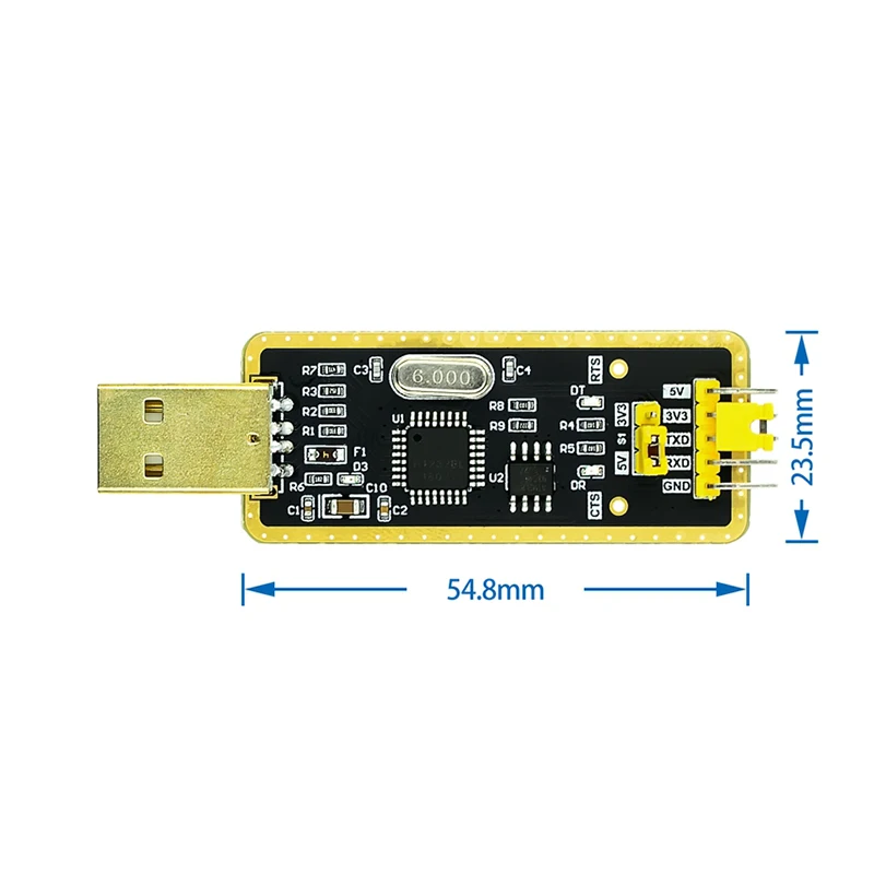 FT232 FT232BL FT232RL USB 2.0 to TTL Level Download Cable to Serial Board Adapter Module 5V 3.3V Debugger TO 232 support win10