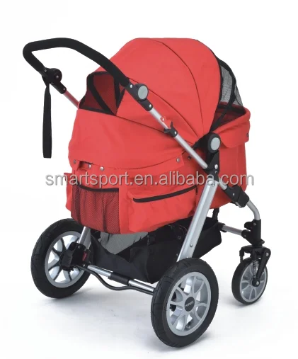 Manufacturer Factory Wholesale Customized Lightweight Jogger Pet Stroller Beautiful Detachable Dog Carriers For Babies