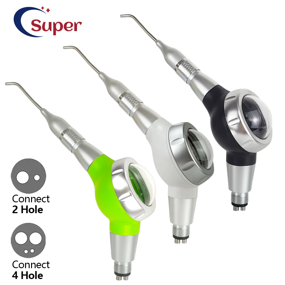 Dental Air Prophy Unit Sandblasting gun Air Polisher handpiece Teeth cleaning polishing 2hole 4hole Connect Dentists Equipment