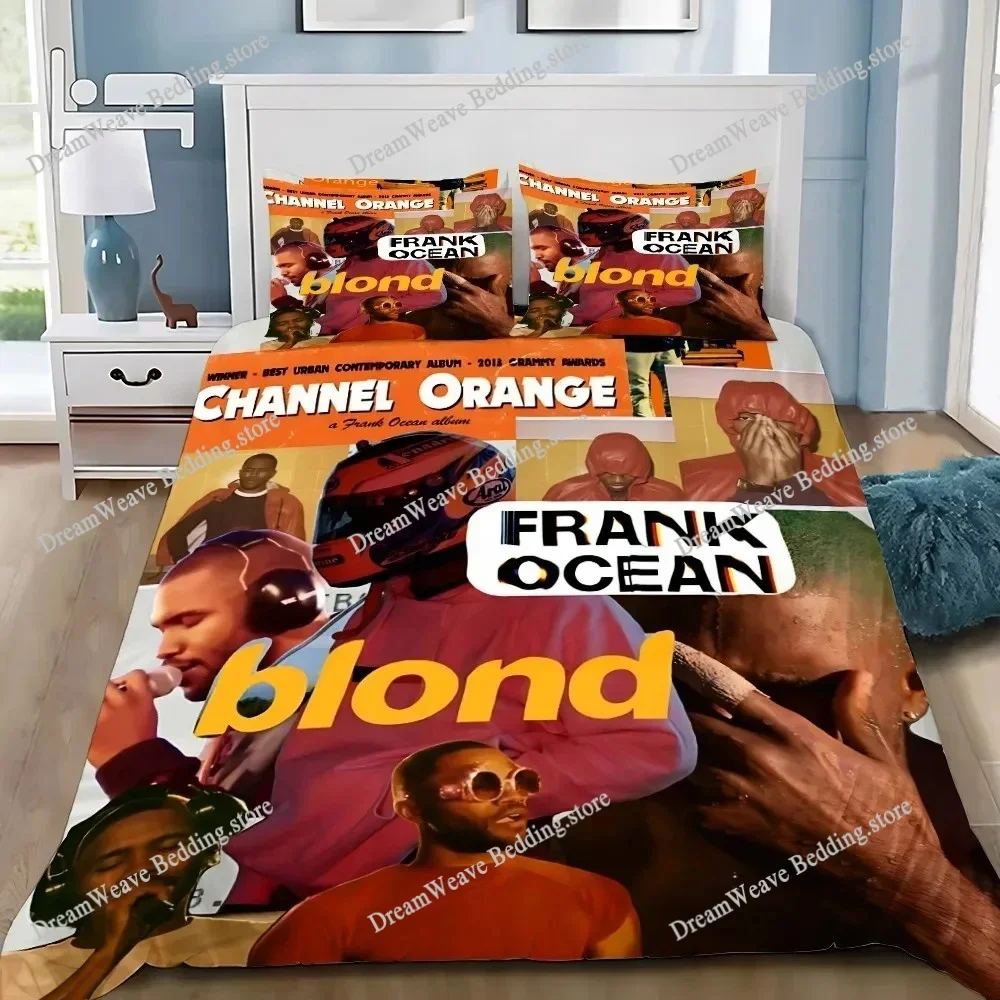 Duvet Cover Pillowcase Bedding Set Franks Blonds Oceans Adult Boy Girl Bedroom Decoration Children Gift Single Double Large Size